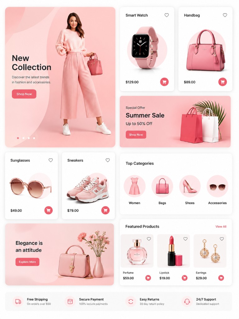 E-Commerce fashion store