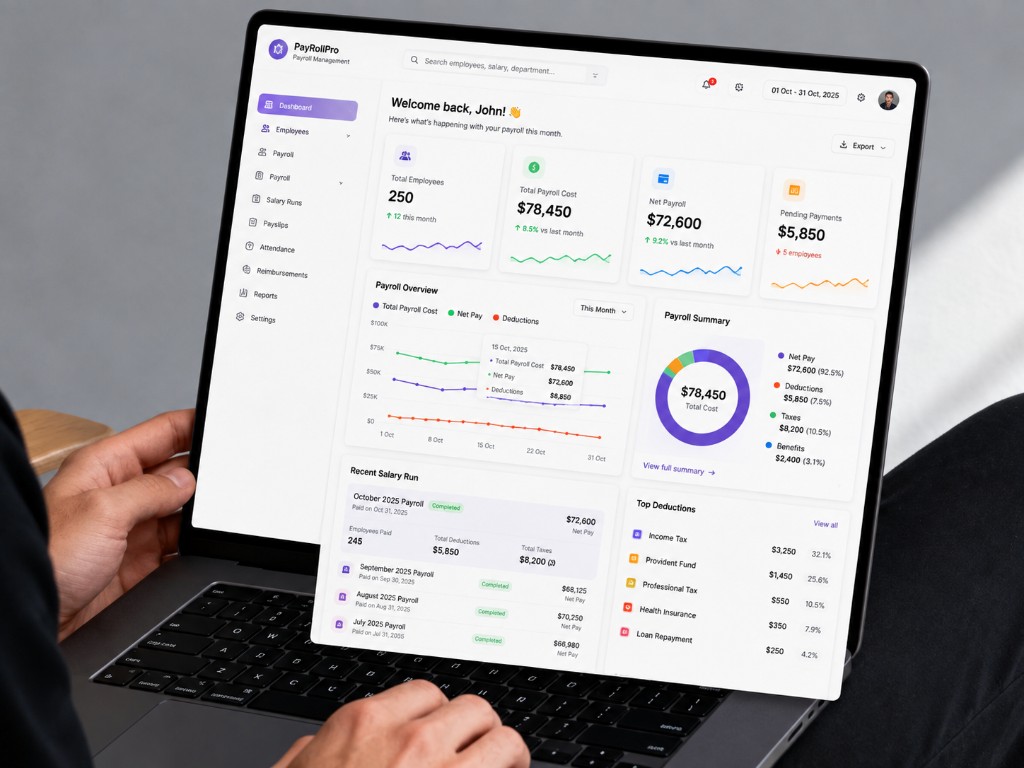 Payroll Management Software — PayRollPro
