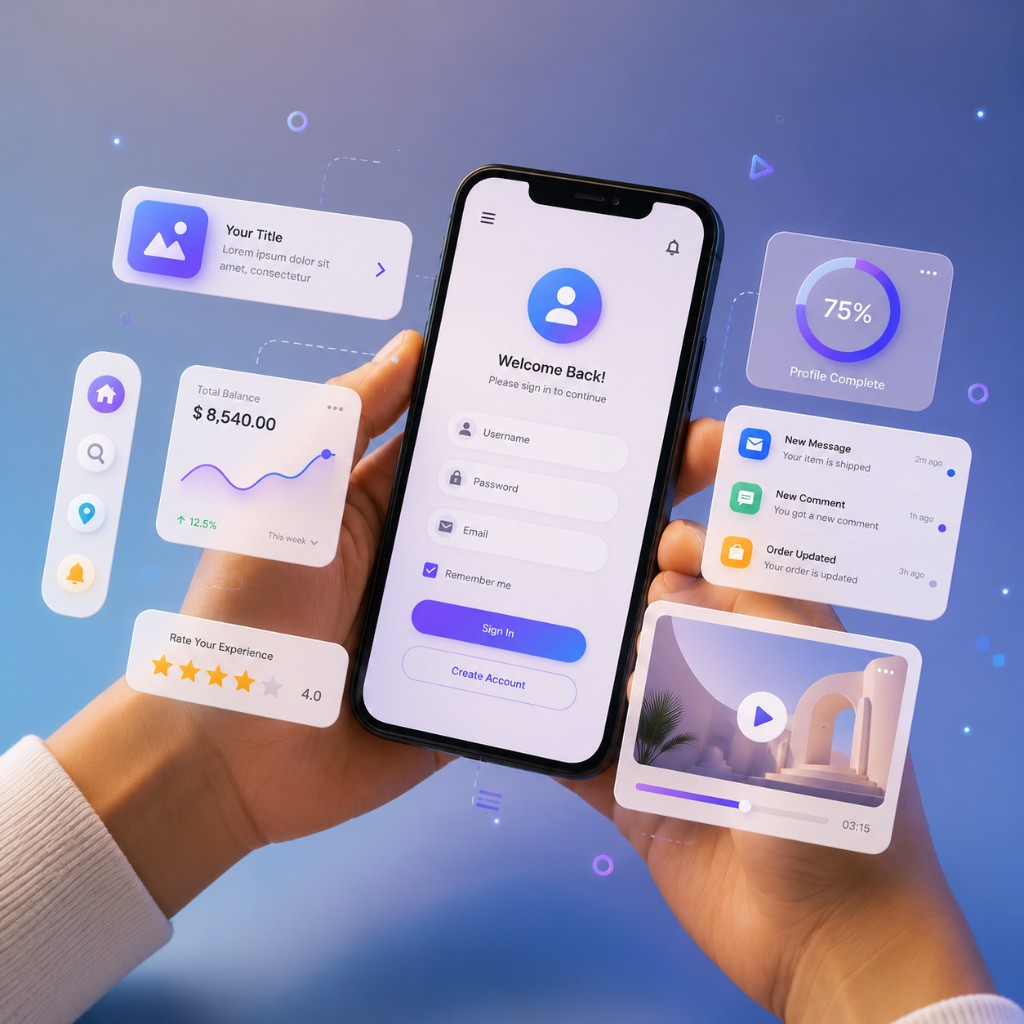 Mobile app development project