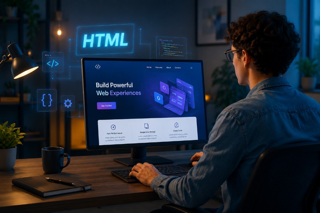 Website and web development project